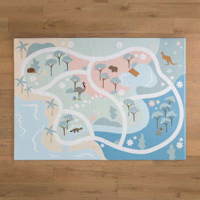 Picture of Friends playmat from above