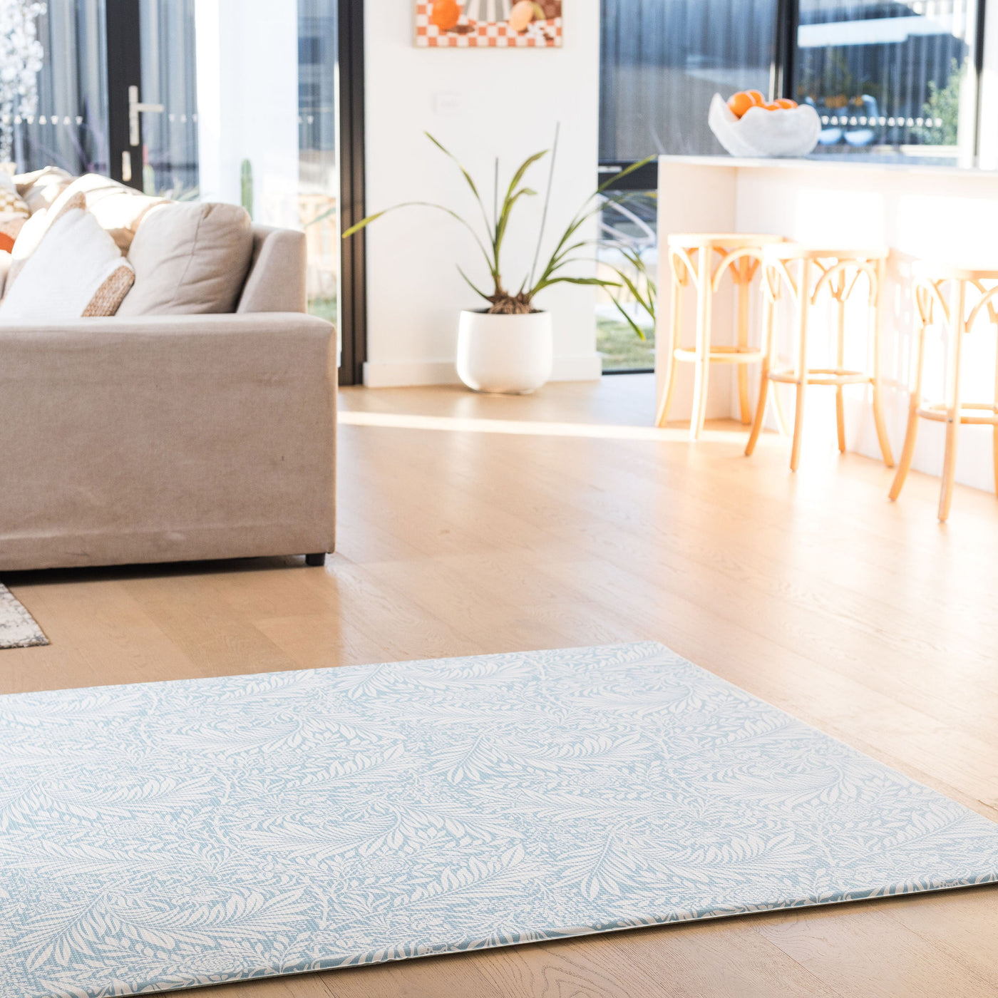 Nature foam playmat in modern kitchen Morris